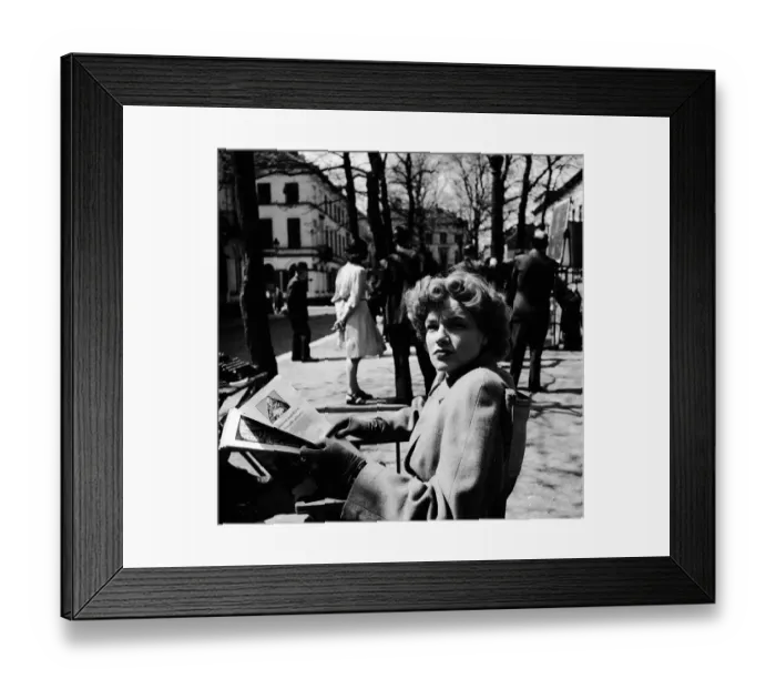 Framed Print : aga1948 bw neg 110 Framed Print : aga1948 bw neg 110