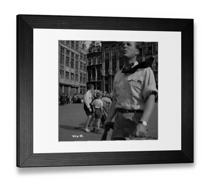 Framed Print : aga1948 bw neg 118 Framed Print : aga1948 bw neg 118