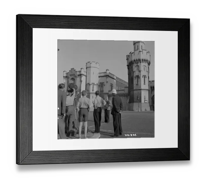 Framed Print : aga1948 bw neg 141