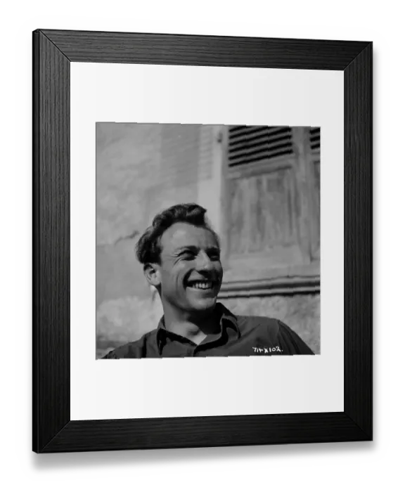 Framed Print : aga1948 bw neg 205