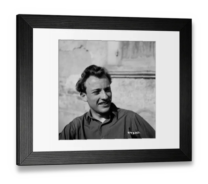 Framed Print : aga1948 bw neg 206 Framed Print : aga1948 bw neg 206