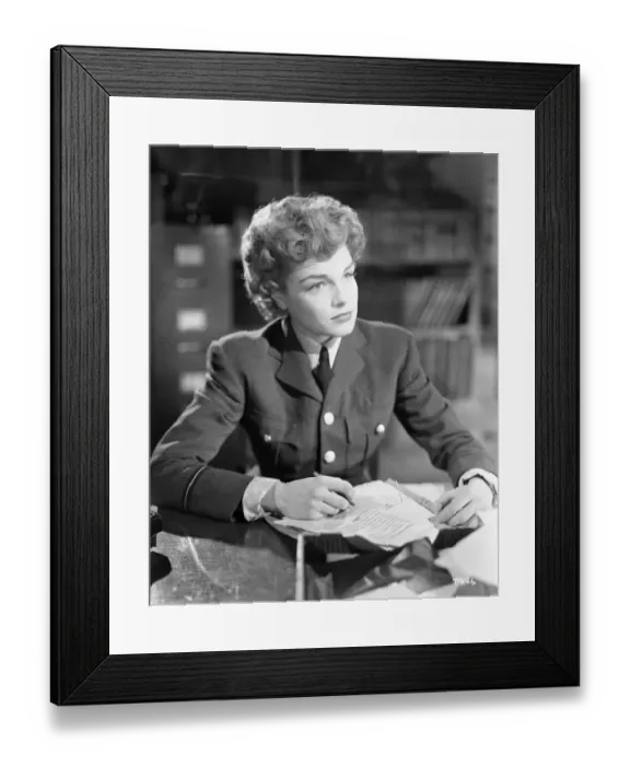 Framed Print : aga1948 bw neg 312