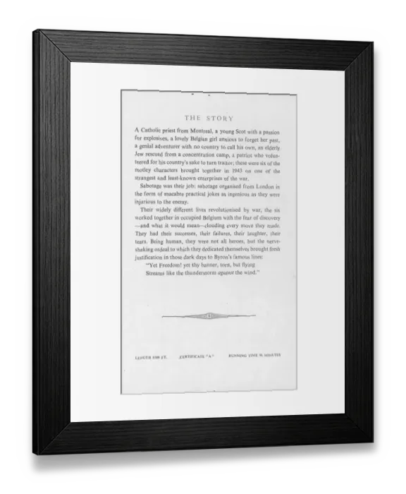 Framed Print : aga1948 bw pkt 002