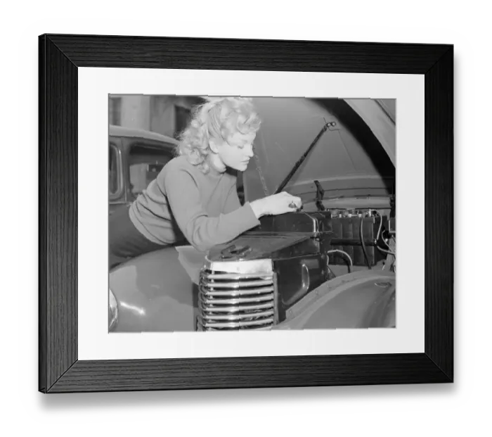 Framed Print : ano1948 bw neg 006 Framed Print : ano1948 bw neg 006