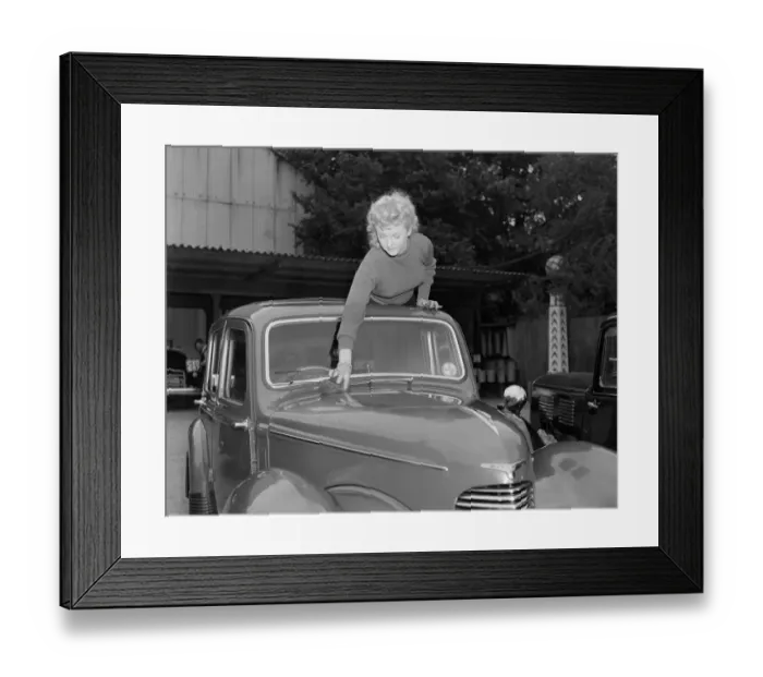 Framed Print : ano1948 bw neg 009 Framed Print : ano1948 bw neg 009