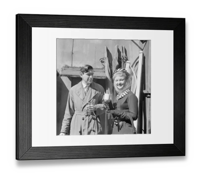 Framed Print : ano1948 bw neg 010 Framed Print : ano1948 bw neg 010