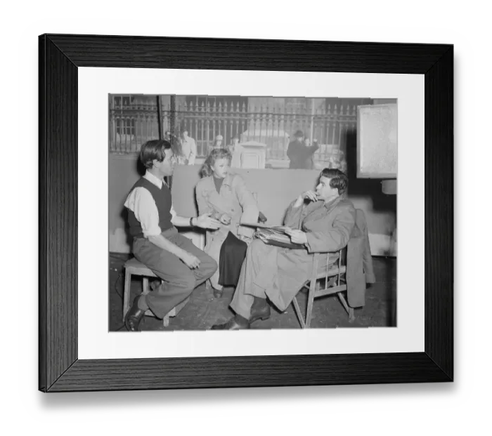 Framed Print : ano1948 bw neg 022 Framed Print : ano1948 bw neg 022