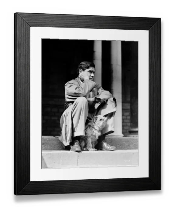 Framed Print : ano1948 bw neg 025 Framed Print : ano1948 bw neg 025