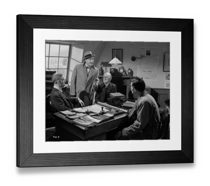 Framed Print : ano1948 bw neg 032 Framed Print : ano1948 bw neg 032