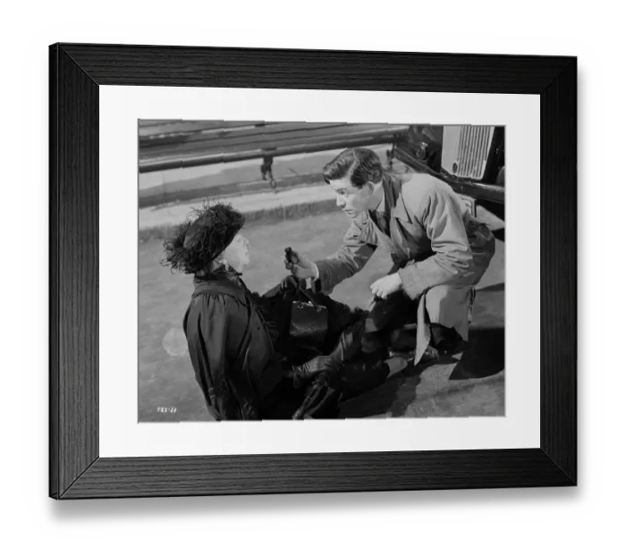 Framed Print : ano1948 bw neg 045