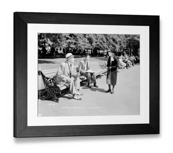 Framed Print : ano1948 bw neg 067