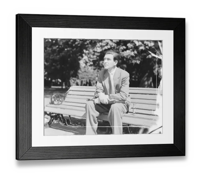 Framed Print : ano1948 bw neg 116 Framed Print : ano1948 bw neg 116