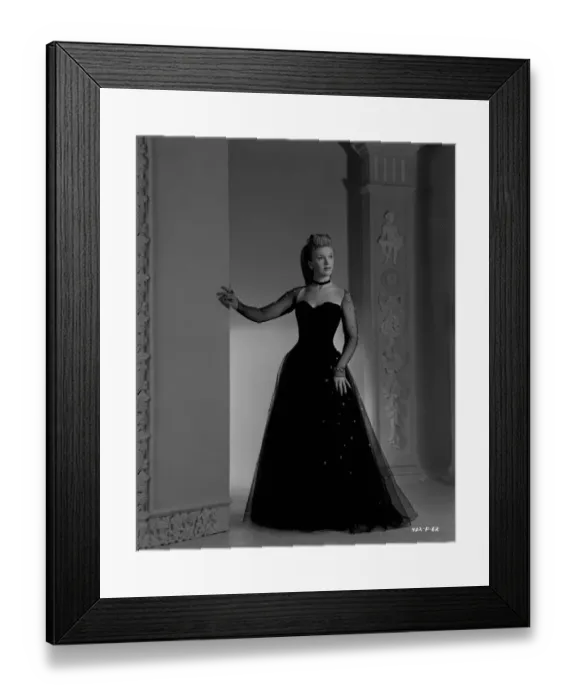 Framed Print : ano1948 bw neg 150