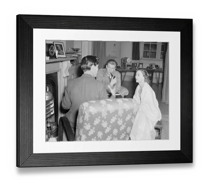 Framed Print : dan1950 bw neg pub 025 Framed Print : dan1950 bw neg pub 025