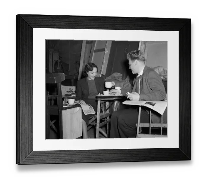 Framed Print : dan1950 bw neg pub 028 Framed Print : dan1950 bw neg pub 028