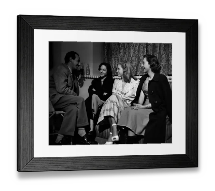 Framed Print : dan1950 bw neg pub 044 Framed Print : dan1950 bw neg pub 044