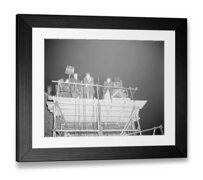 Framed Print : dan1950 bw neg pub 055 Framed Print : dan1950 bw neg pub 055