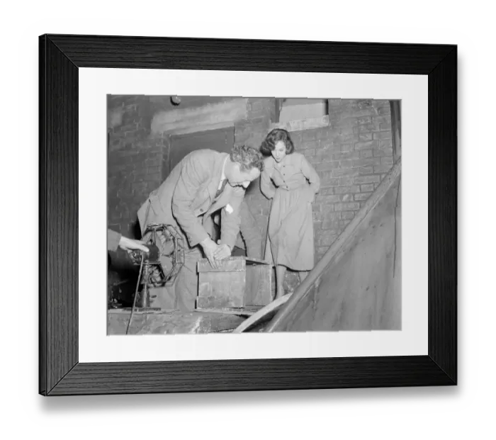 Framed Print : dan1950 bw neg pub 059 Framed Print : dan1950 bw neg pub 059
