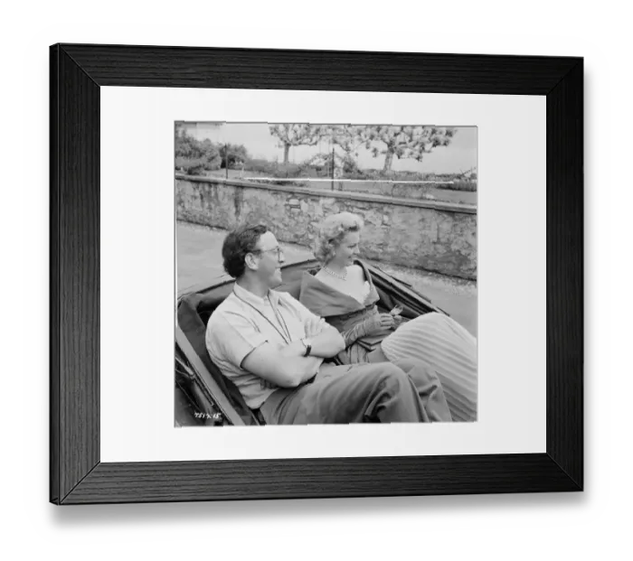 Framed Print : lol1954 bw neg pub 015 Framed Print : lol1954 bw neg pub 015