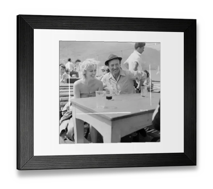 Framed Print : lol1954 bw neg pub 023 Framed Print : lol1954 bw neg pub 023