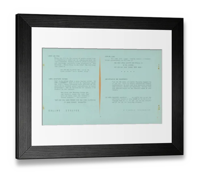 Framed Print : lol1954 co pbk 016 Framed Print : lol1954 co pbk 016