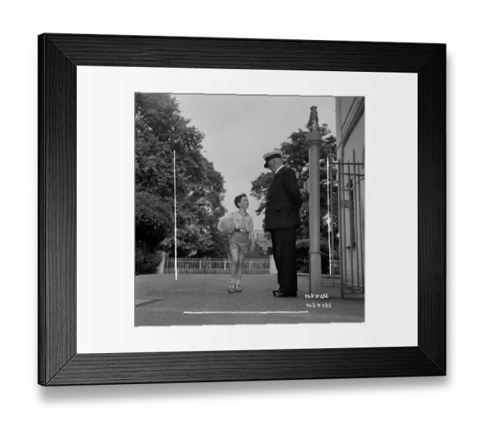 Framed Print : div1954 bw neg 002 Framed Print : div1954 bw neg 002