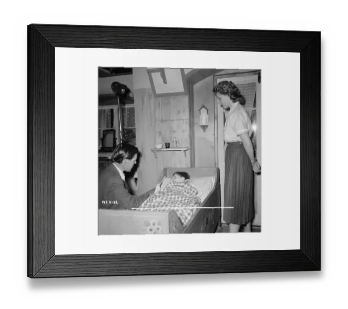 Framed Print : div1954 bw neg 004 Framed Print : div1954 bw neg 004