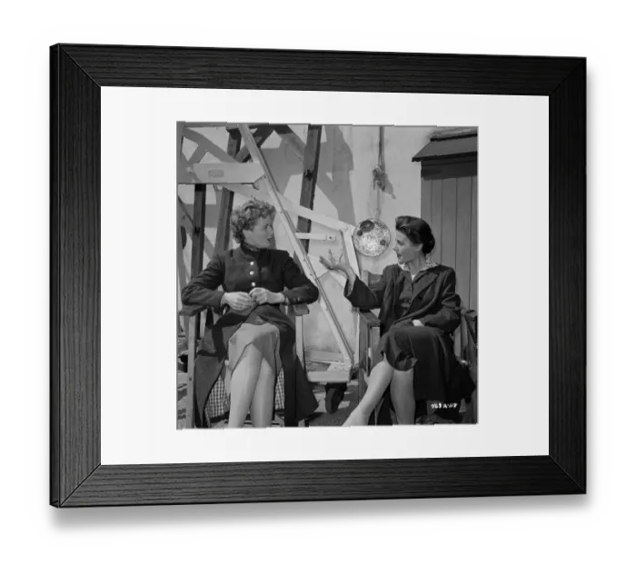 Framed Print : div1954 bw neg 011