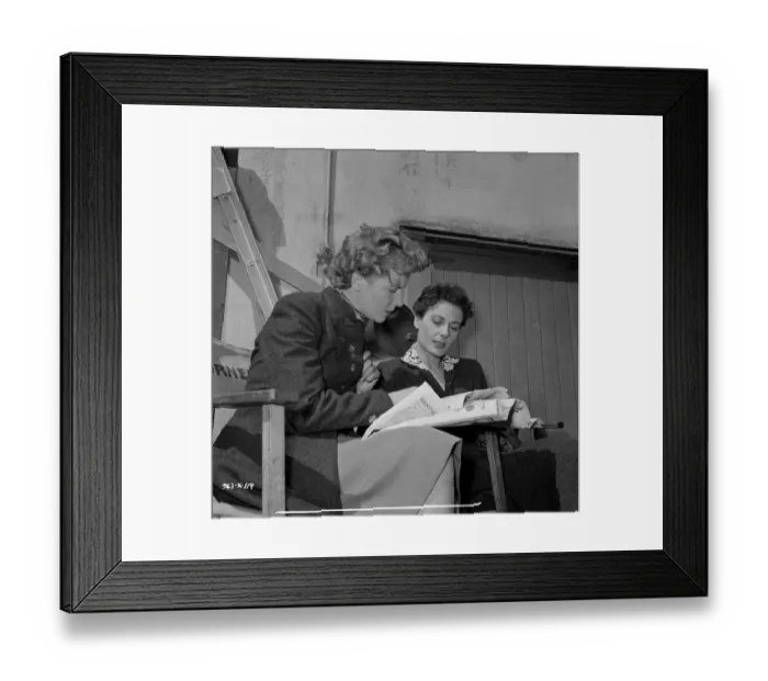 Framed Print : div1954 bw neg 012 Framed Print : div1954 bw neg 012