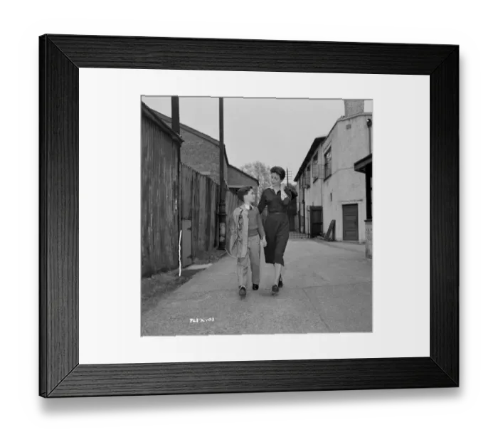 Framed Print : div1954 bw neg 018 Framed Print : div1954 bw neg 018
