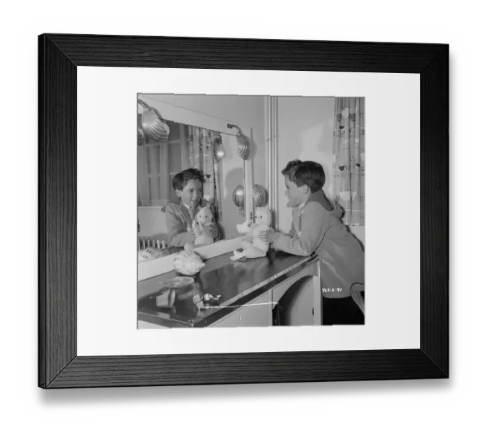 Framed Print : div1954 bw neg 024 Framed Print : div1954 bw neg 024