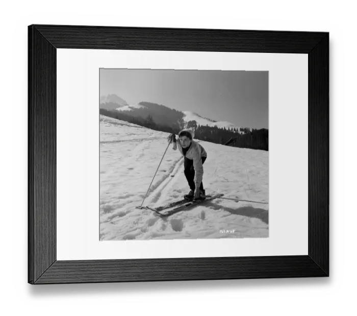 Framed Print : div1954 bw neg 039 Framed Print : div1954 bw neg 039