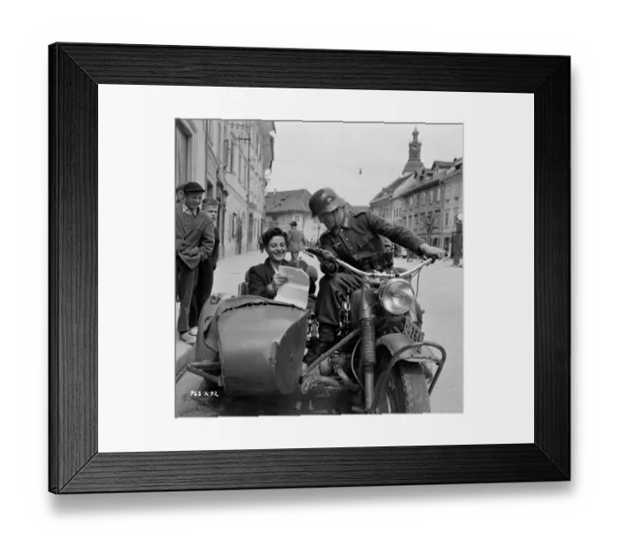 Framed Print : div1954 bw neg 043 Framed Print : div1954 bw neg 043