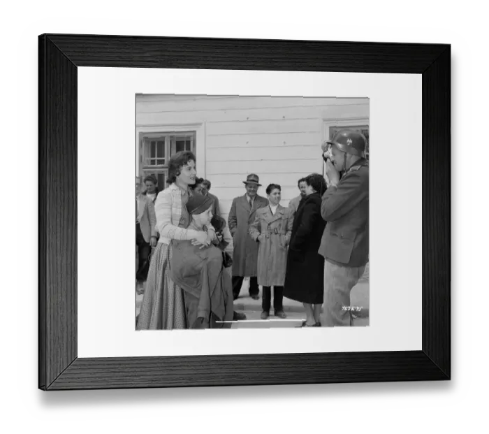 Framed Print : div1954 bw neg 046 Framed Print : div1954 bw neg 046