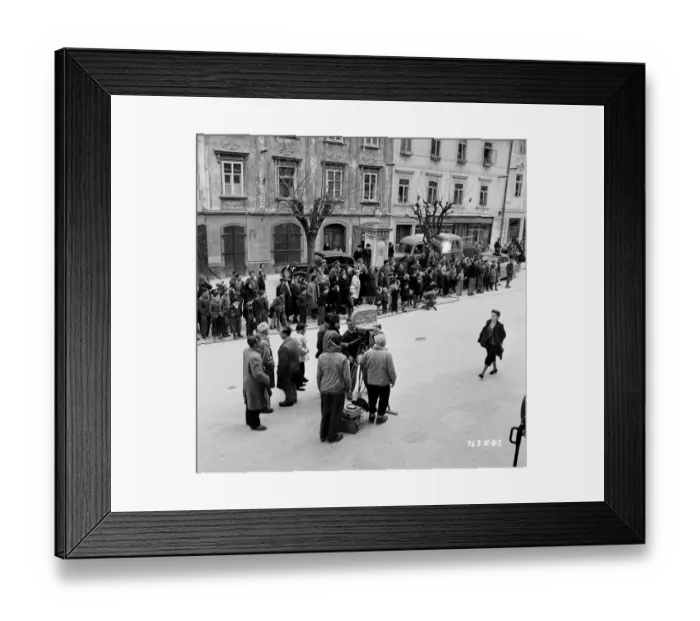 Framed Print : div1954 bw neg 053 Framed Print : div1954 bw neg 053