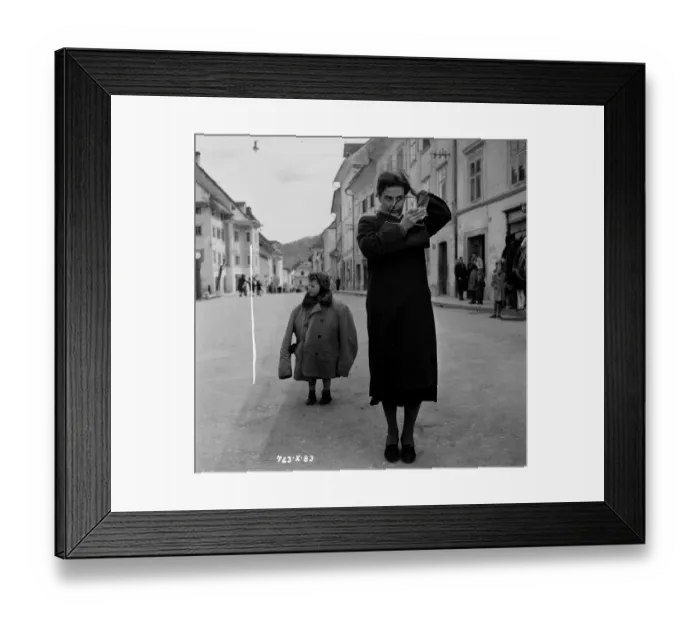 Framed Print : div1954 bw neg 054 Framed Print : div1954 bw neg 054