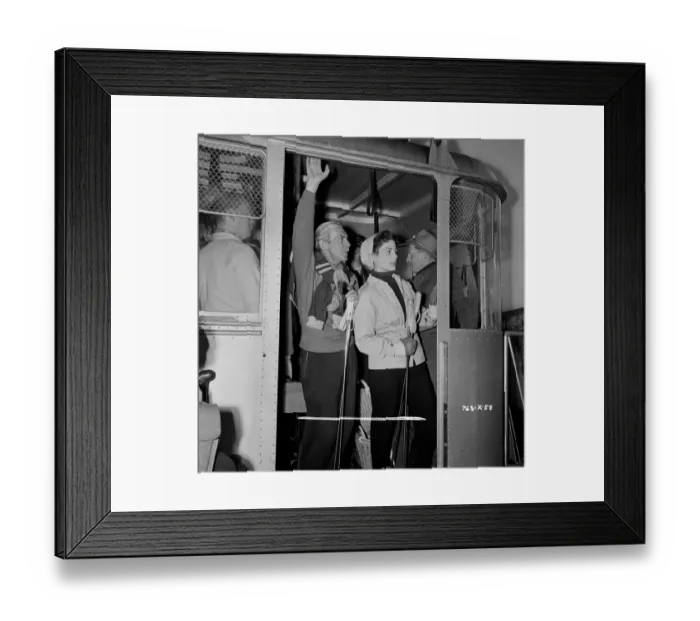 Framed Print : div1954 bw neg 056 Framed Print : div1954 bw neg 056