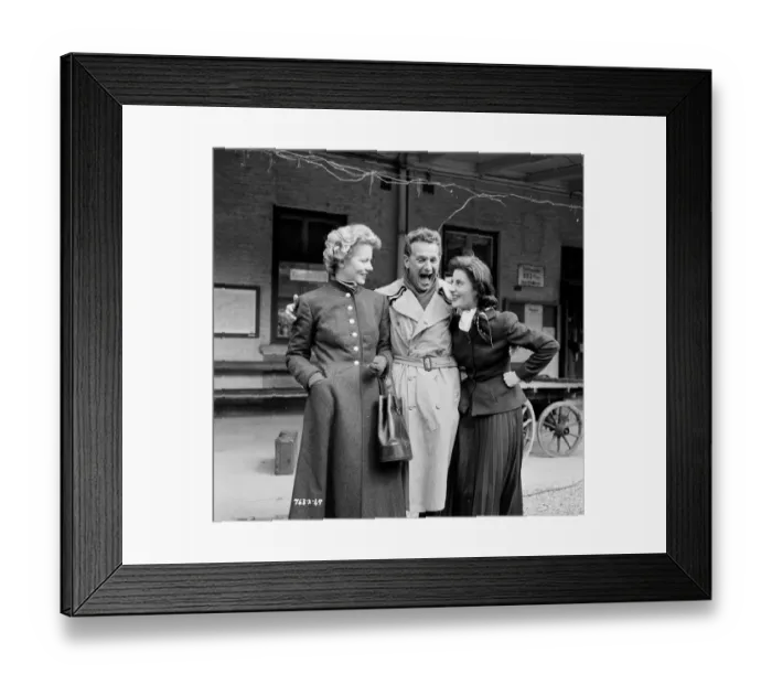 Framed Print : div1954 bw neg 061 Framed Print : div1954 bw neg 061
