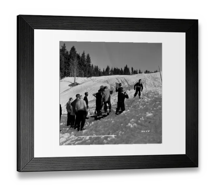 Framed Print : div1954 bw neg 078 Framed Print : div1954 bw neg 078
