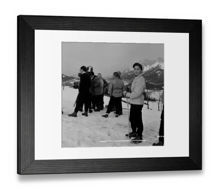Framed Print : div1954 bw neg 079 Framed Print : div1954 bw neg 079
