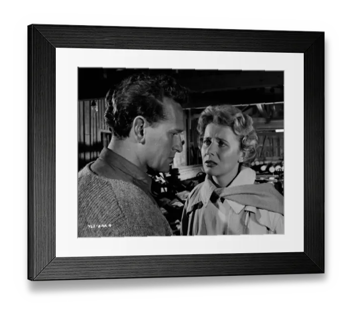 Framed Print : div1954 bw neg 105 Framed Print : div1954 bw neg 105