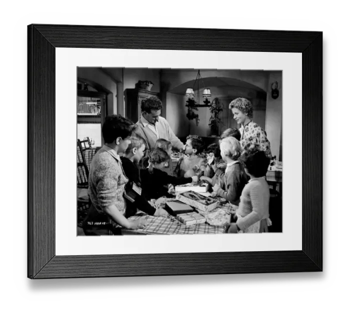 Framed Print : div1954 bw neg 110 Framed Print : div1954 bw neg 110