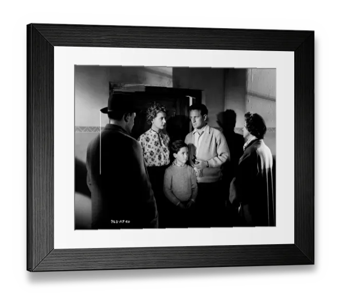 Framed Print : div1954 bw neg 112 Framed Print : div1954 bw neg 112