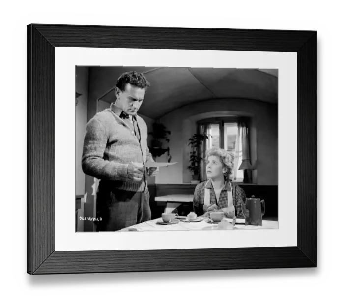 Framed Print : div1954 bw neg 114 Framed Print : div1954 bw neg 114