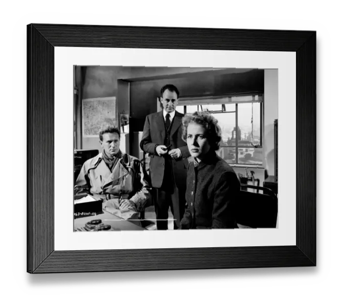 Framed Print : div1954 bw neg 115