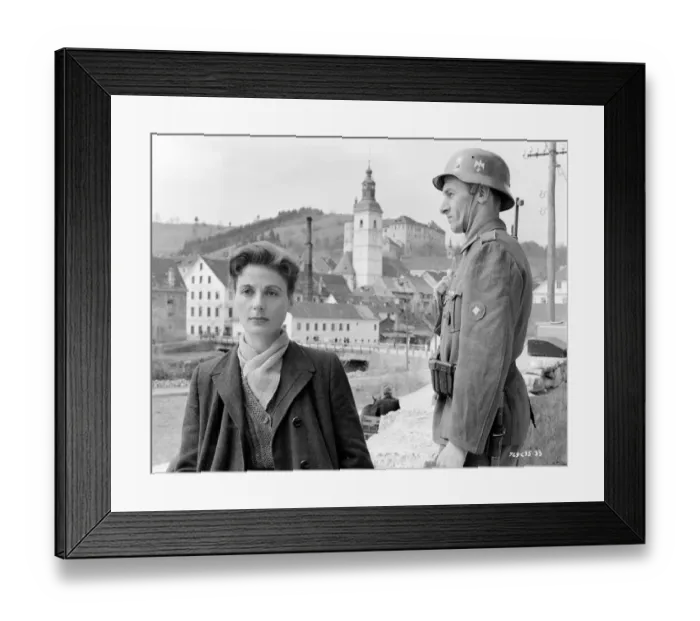 Framed Print : div1954 bw neg 117 Framed Print : div1954 bw neg 117