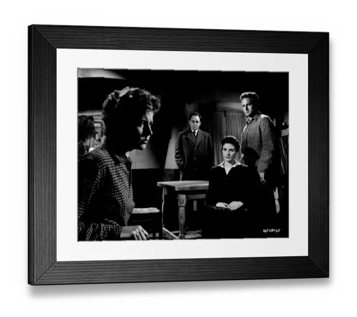 Framed Print : div1954 bw neg 125 Framed Print : div1954 bw neg 125