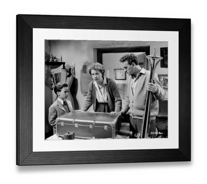 Framed Print : div1954 bw neg 126 Framed Print : div1954 bw neg 126