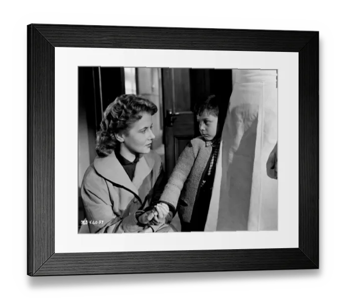 Framed Print : div1954 bw neg 134