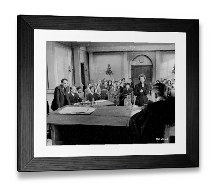 Framed Print : div1954 bw neg 136 Framed Print : div1954 bw neg 136